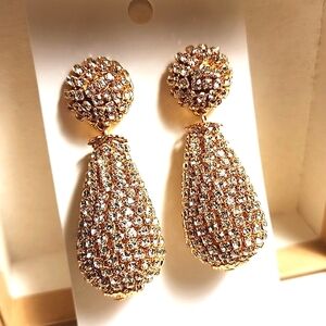 Beautiful Crystal Earrings NWT
